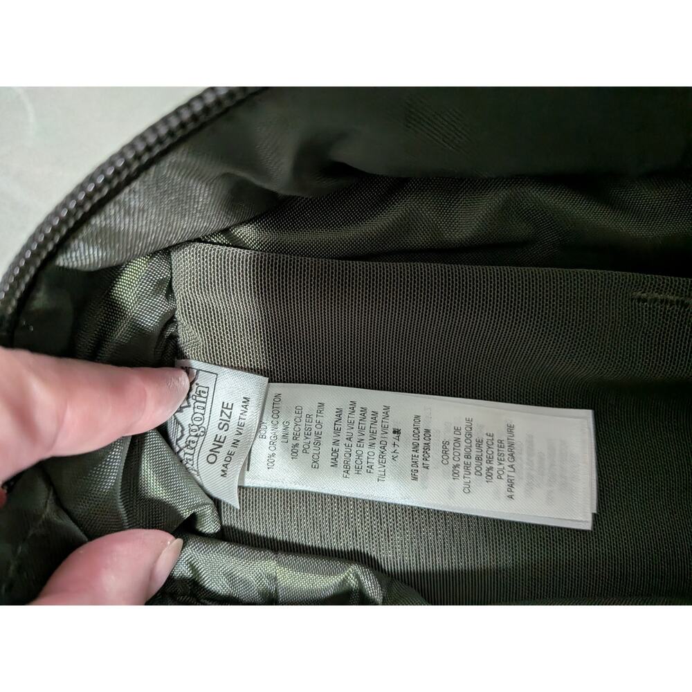Patagonia Fieldsmith Hip Pack 5L Pine Needle Green Olive Waist Bag Crossbody - Picture 8 of 13